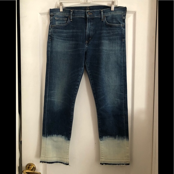 Citizens of Humanity Agnes Cropped Jean w/ Bleach - Picture 1 of 12